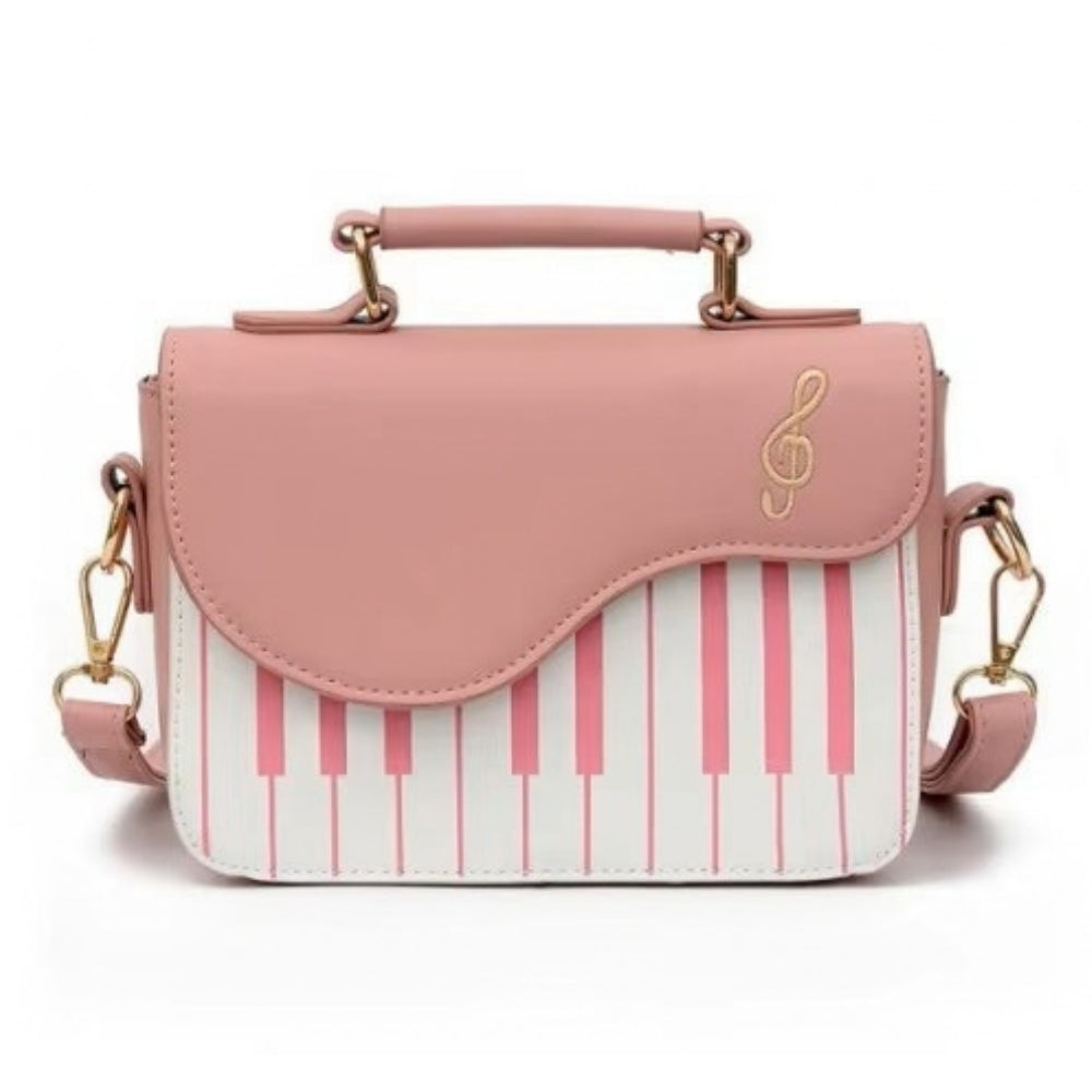 Piano Notes Crossbody Bag